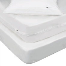 Bulk Cheap Waterproof Polyester Full Size Bed Mattress Protector with Zip